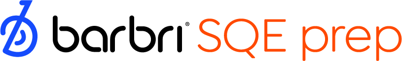 Barbri logo where you can undergo SQE training.